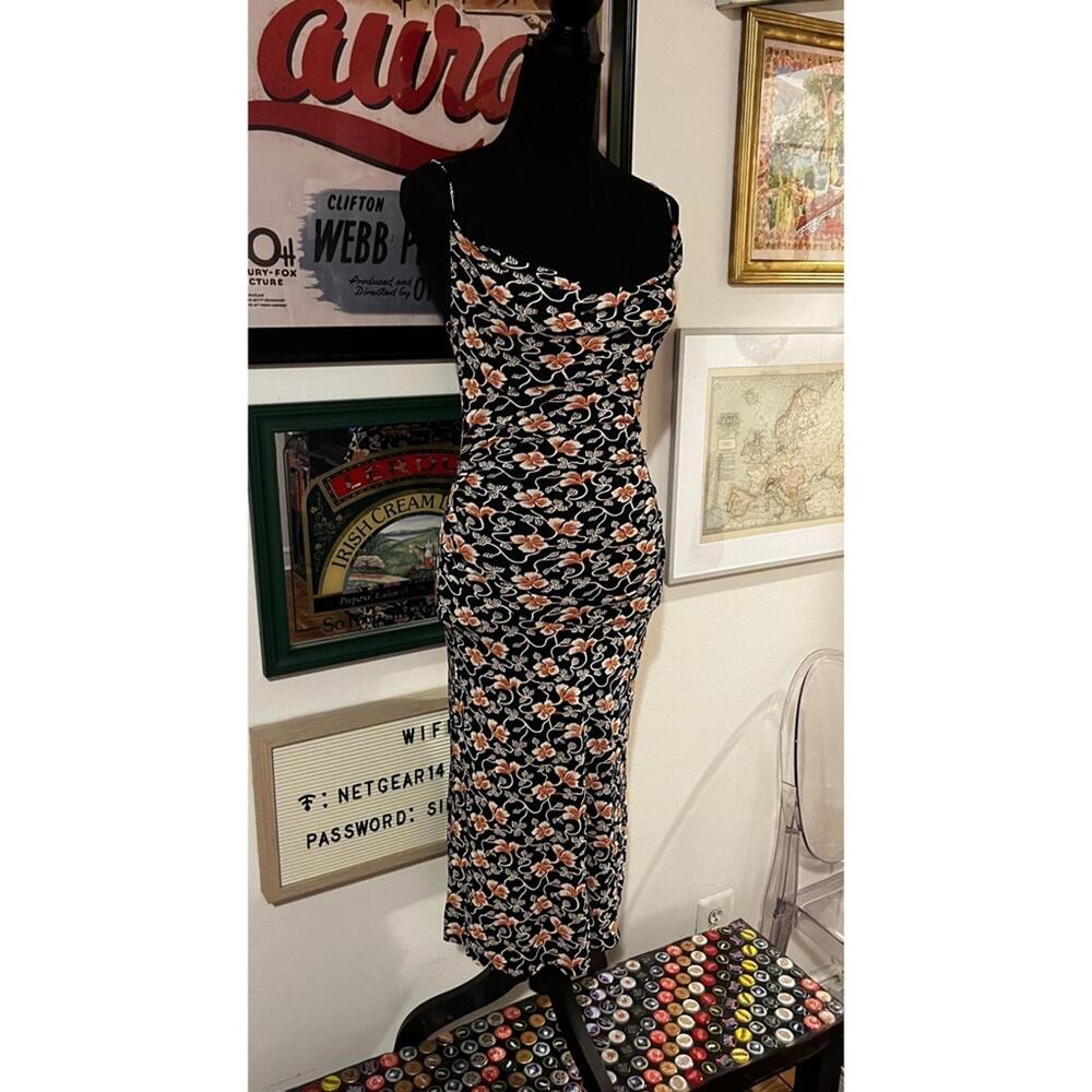 VTG Cowl Slip Dress